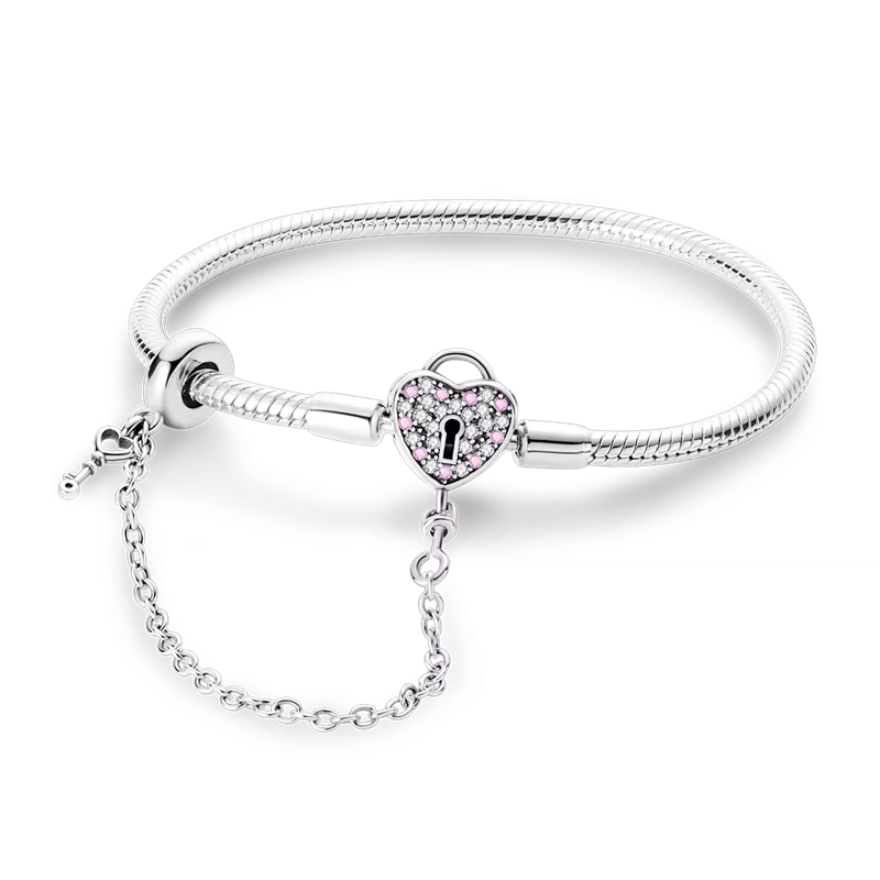 925 Silver Charm Bracelet - Elevate Your Style!